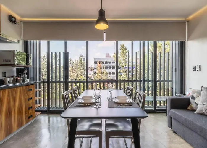L202 Ac Panoramic Rooftop Views Mexico City
